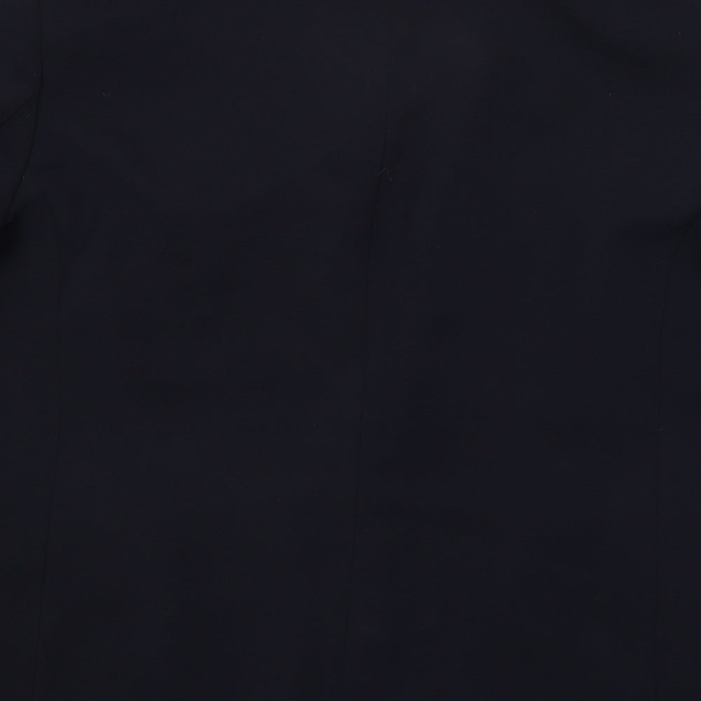 Wardrobe Womens Blue Jacket Blazer Size 14