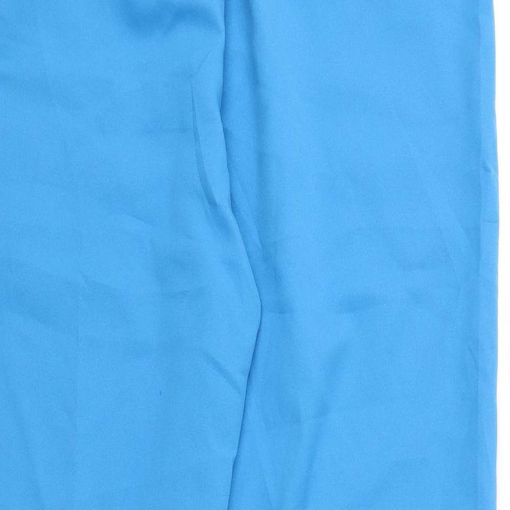 Honor Womens Blue Trousers Size 10 L26 in