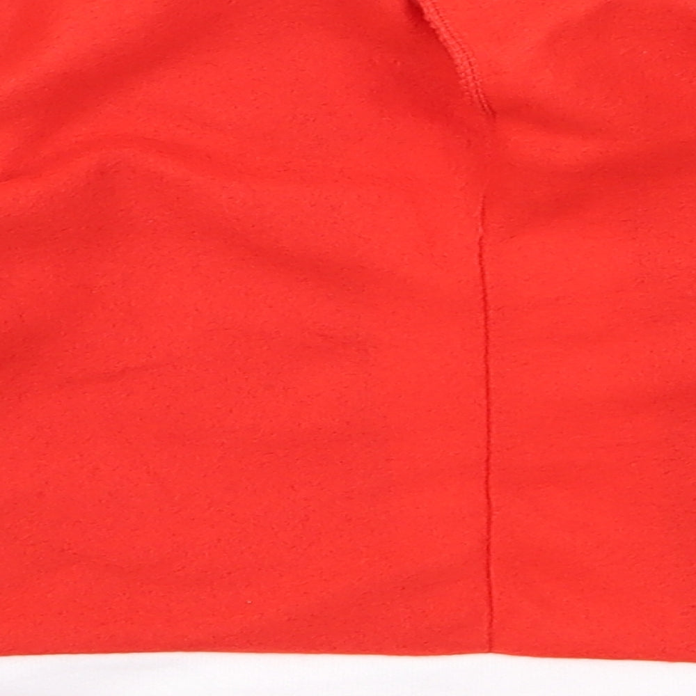 Preworn Boys Red Jacket Size 2 Years - santa