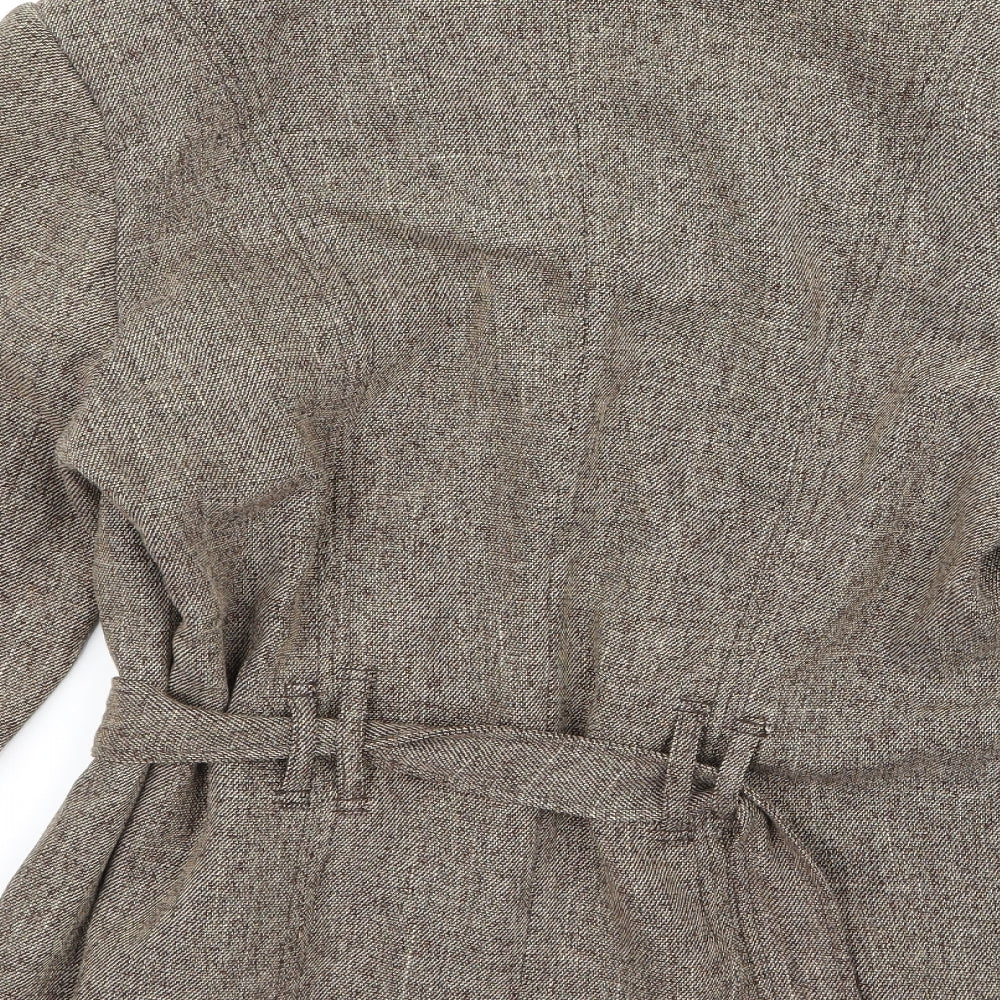 MIA Womens Beige Jacket Size 16