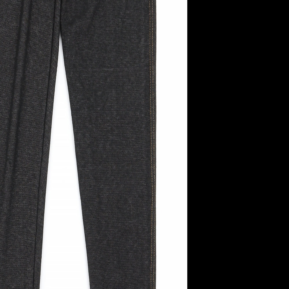 Preworn Womens Black Trousers Size M L26 in
