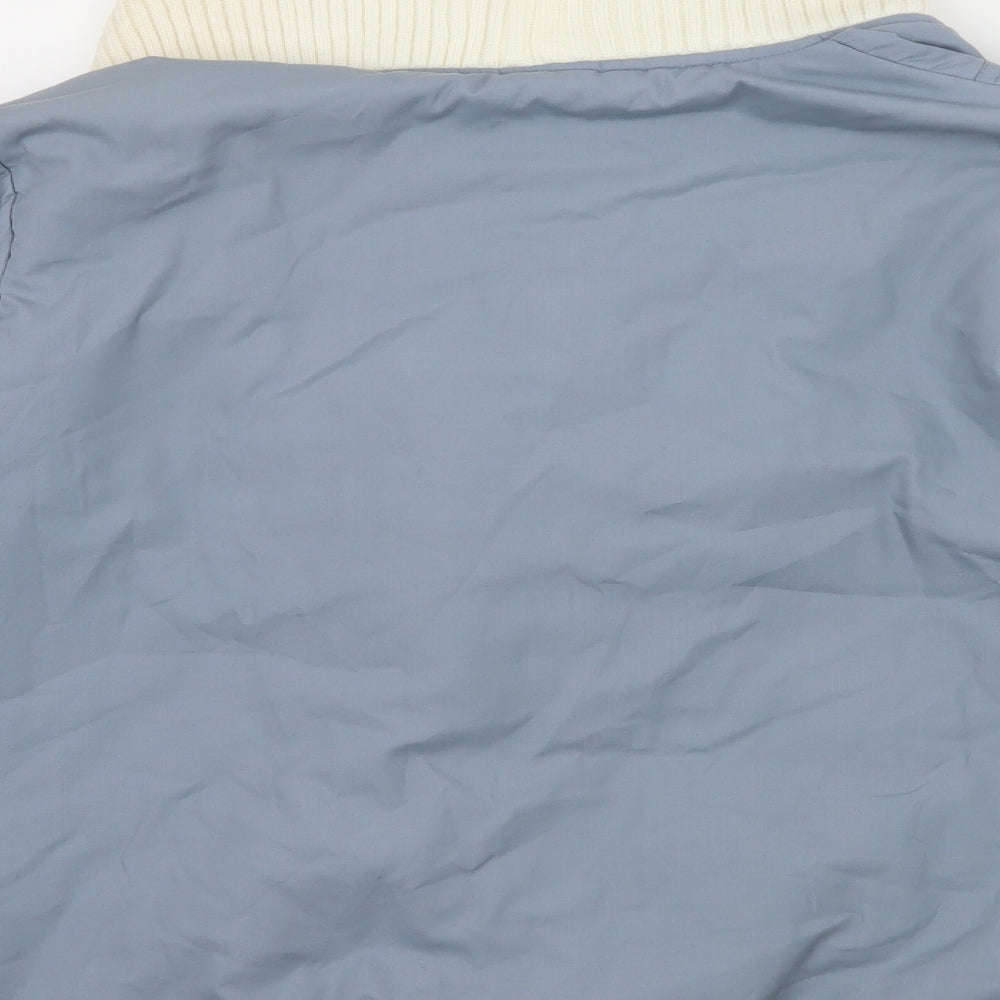 Top Lady Womens Blue Jacket Coat Size 14