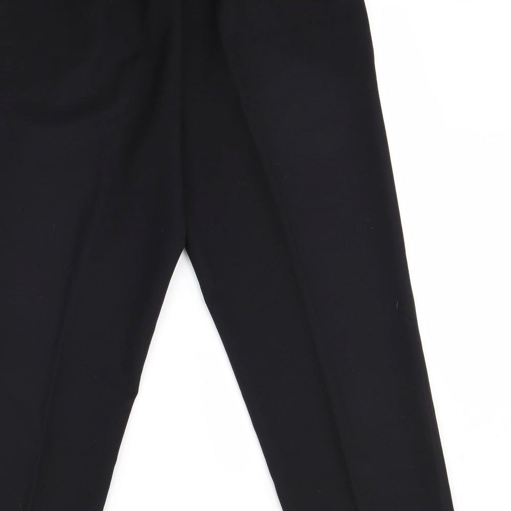 Bonmarché Womens Black Dress Pants Trousers Size 12 L29 in