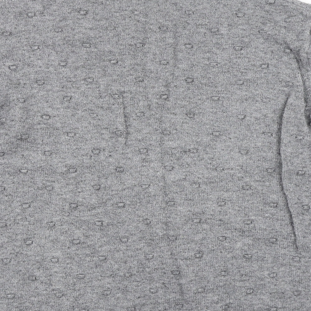 b.young Womens Grey Pullover Jumper Size M