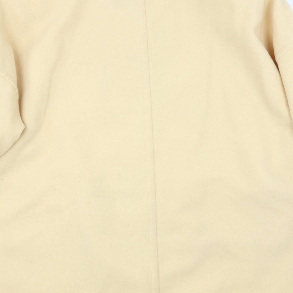 Marks and Spencer Womens Yellow Overcoat Size 16