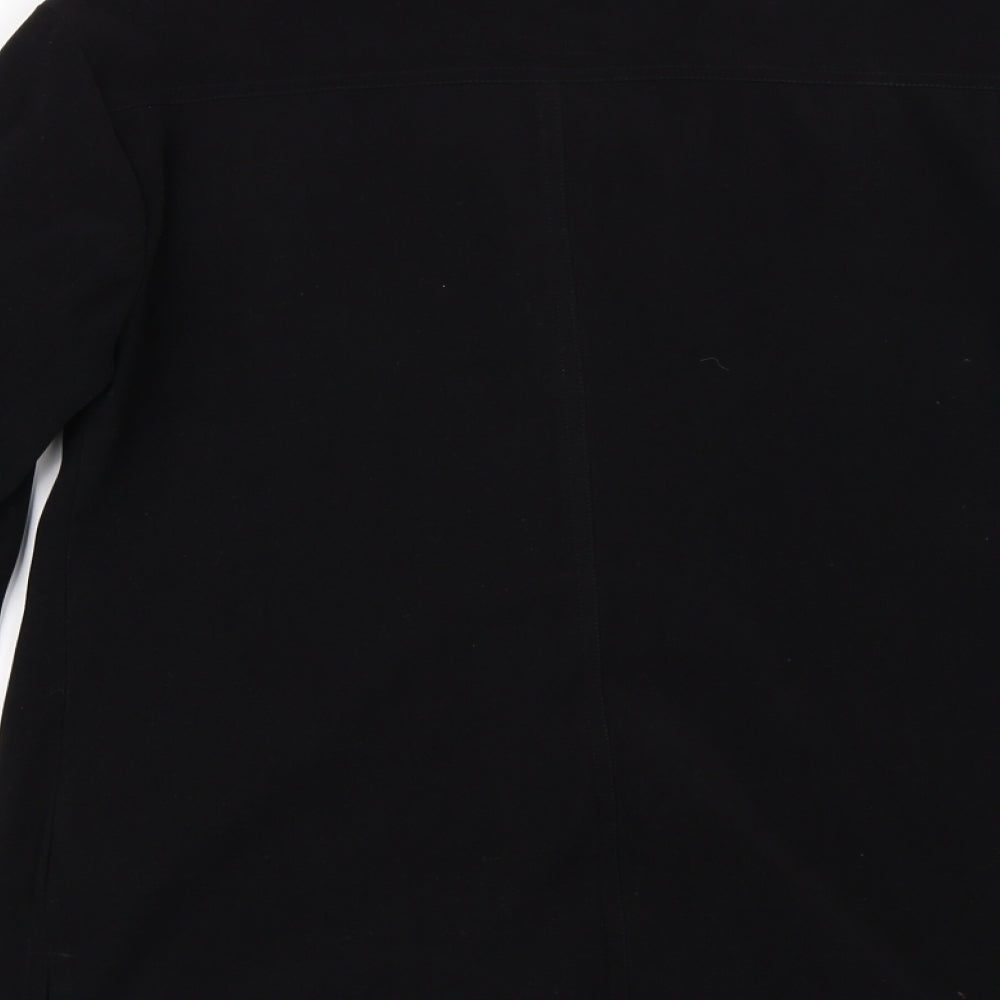 Et Vous Womens Black Jacket Size 12