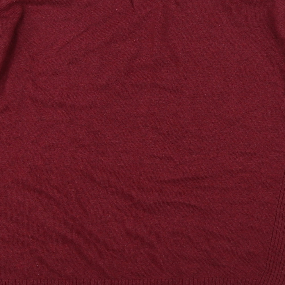 Select Womens Red Pullover Jumper Size 14