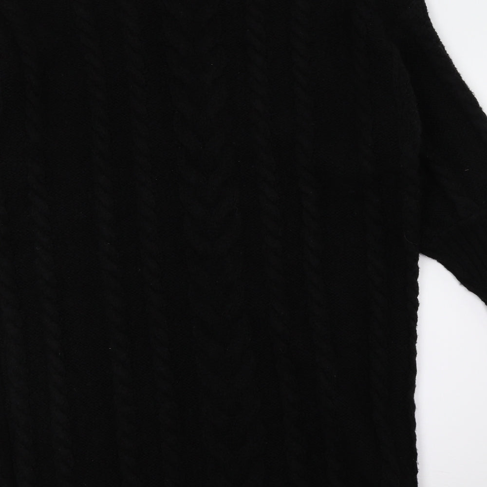Capsule Womens Black Knit Cardigan Jumper Size 12