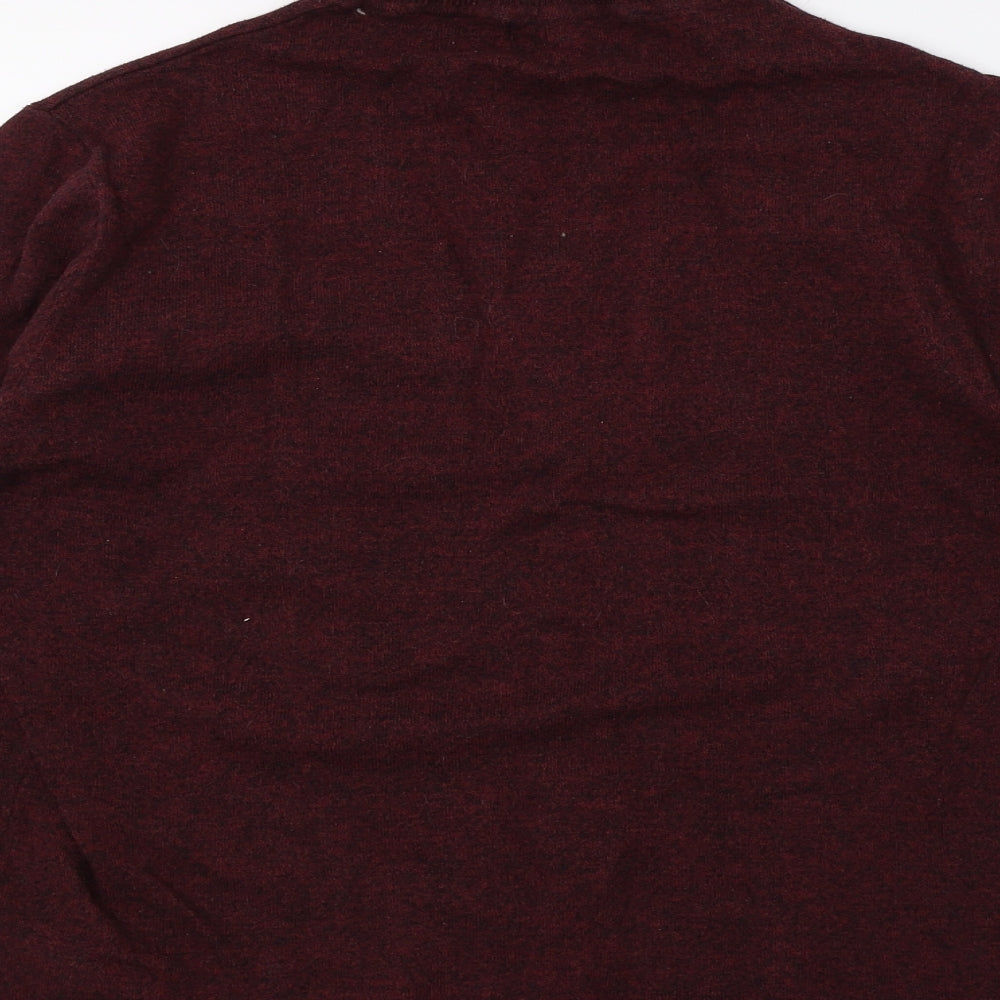 Primark Mens Purple Knit Pullover Jumper Size M