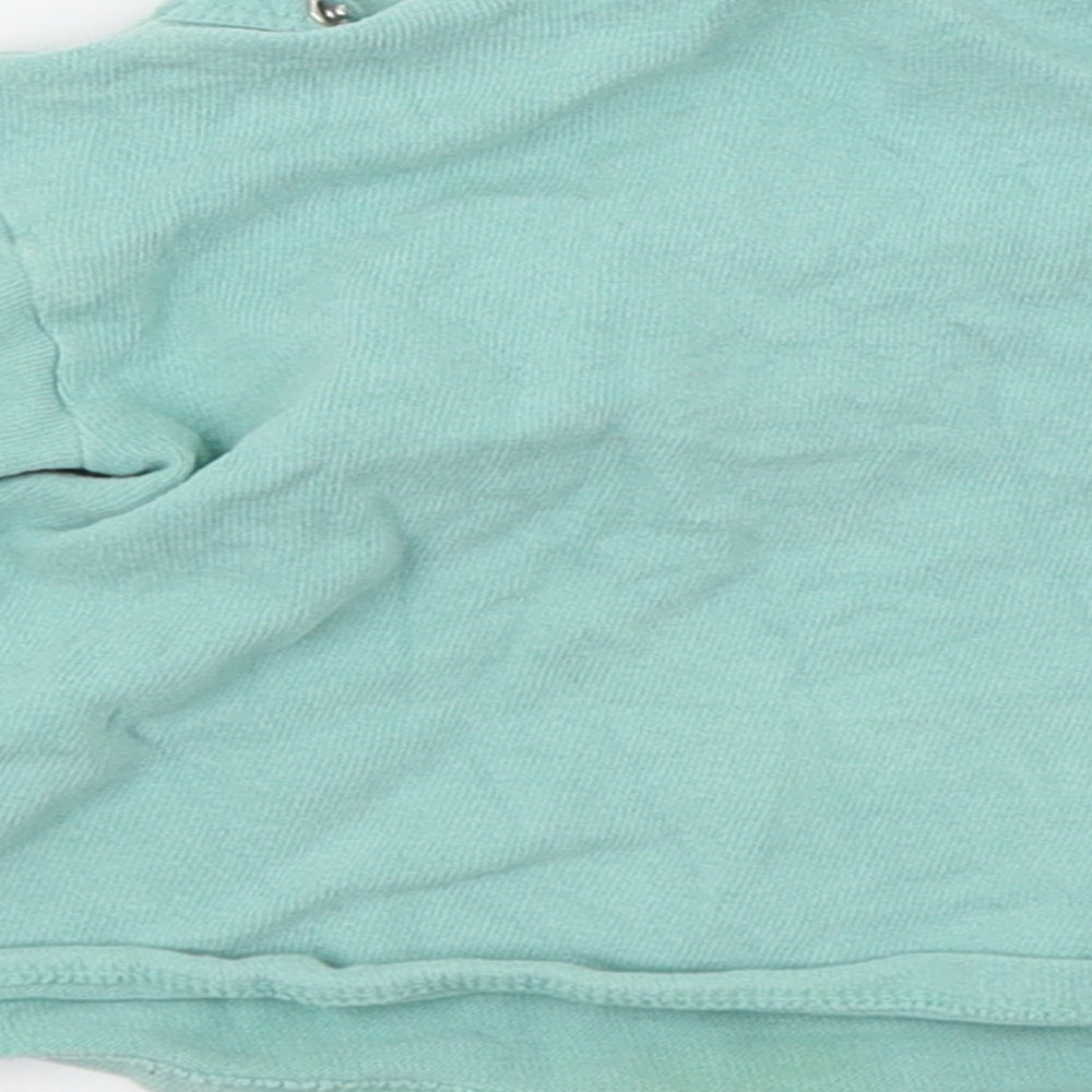 George Girls Green Jersey Basic T-Shirt Size 6-9 Months - Awesome Like my mummy