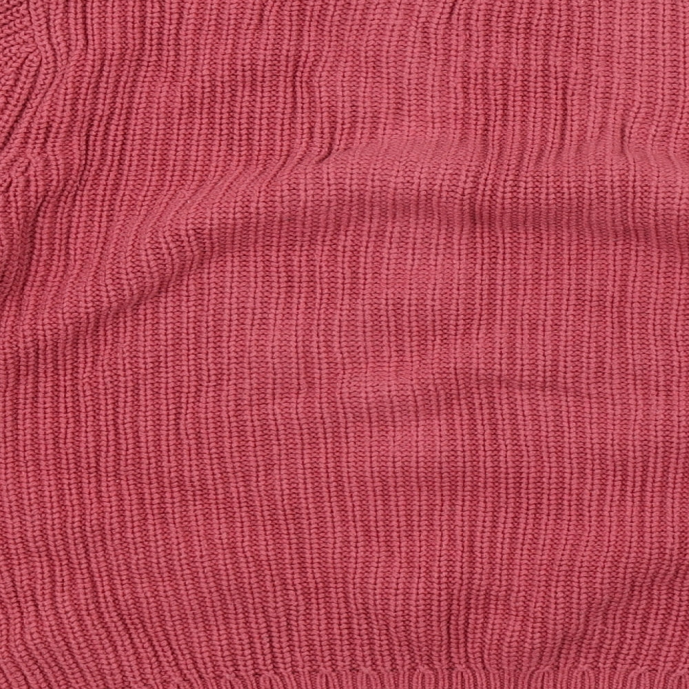 TU Womens Pink Knit Pullover Jumper Size 12