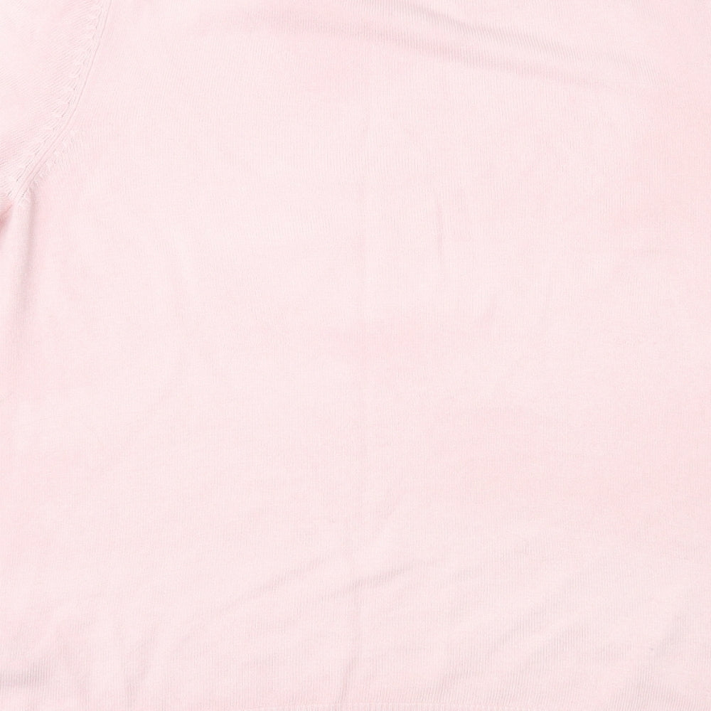 Bonmarché Womens Pink Pullover Jumper Size 12