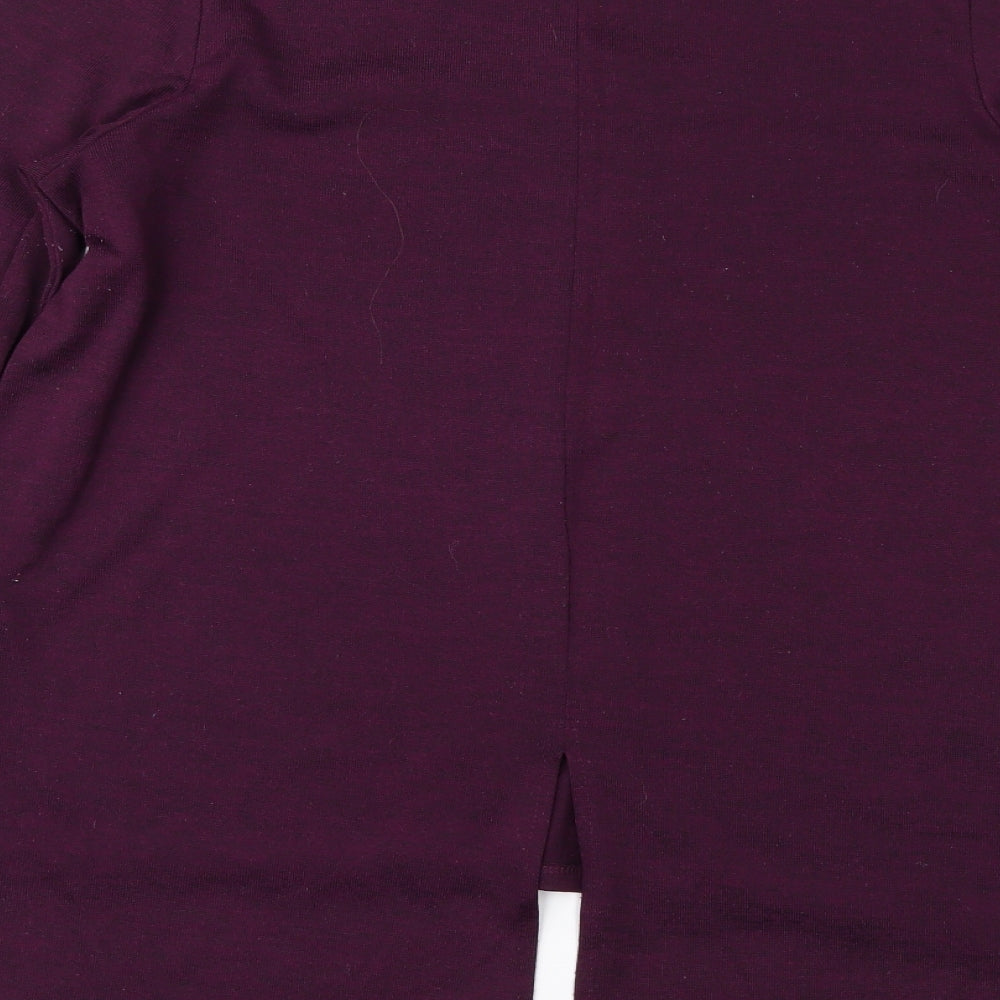 Atmosphere Womens Purple Pullover Jumper Size L