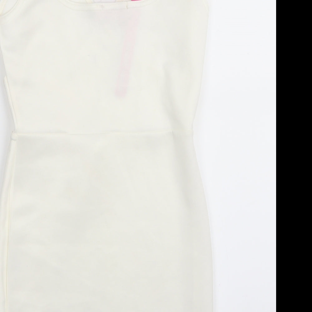 Beauty Angel Womens White Bodycon Size M