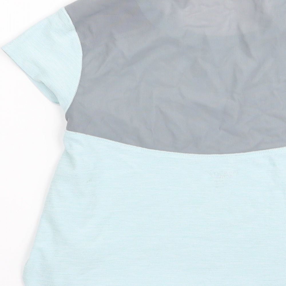 Old Navy Girls Blue Basic T-Shirt Size 6-7 Years