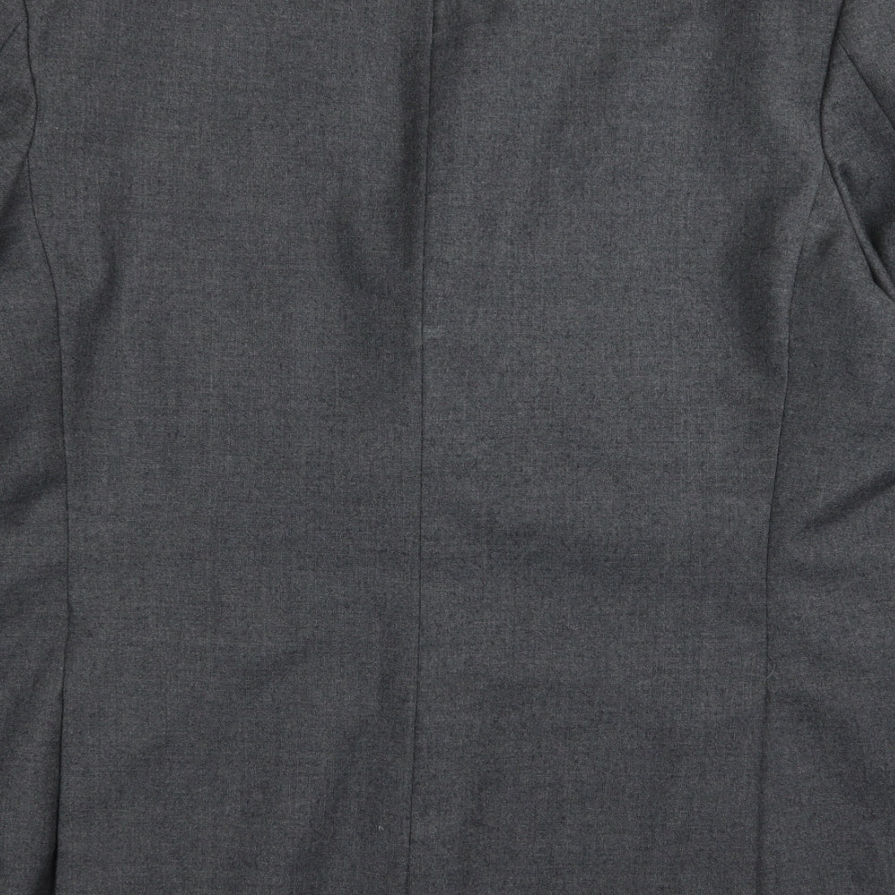 Preworn Mens Grey Jacket Blazer Size 40