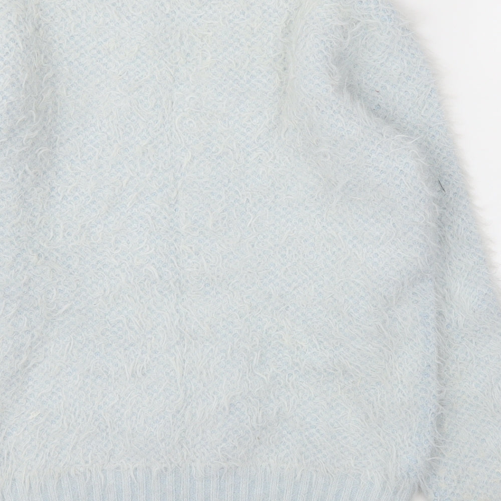 Select Womens Blue Pullover Jumper Size 12