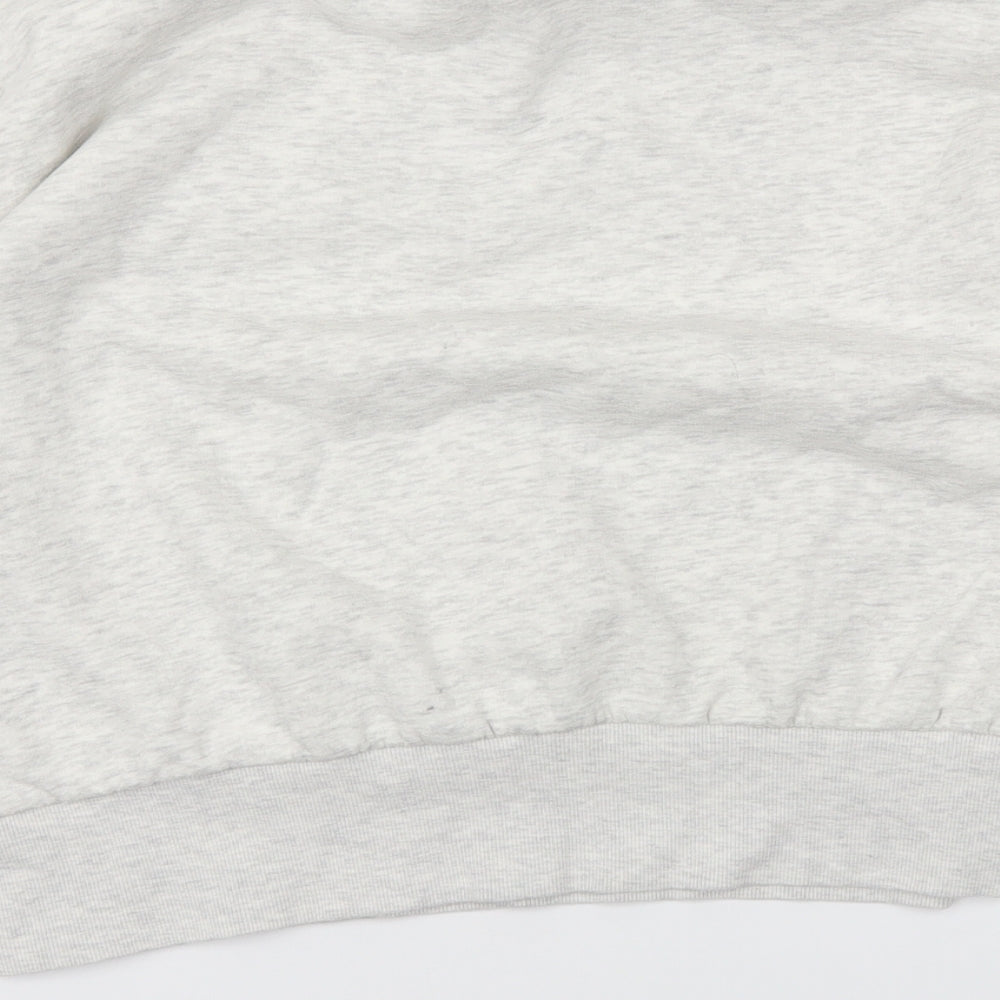 H&M Womens Grey Pullover Hoodie Size M