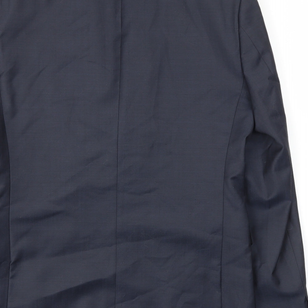 River Island Mens Blue Jacket Blazer Size 40