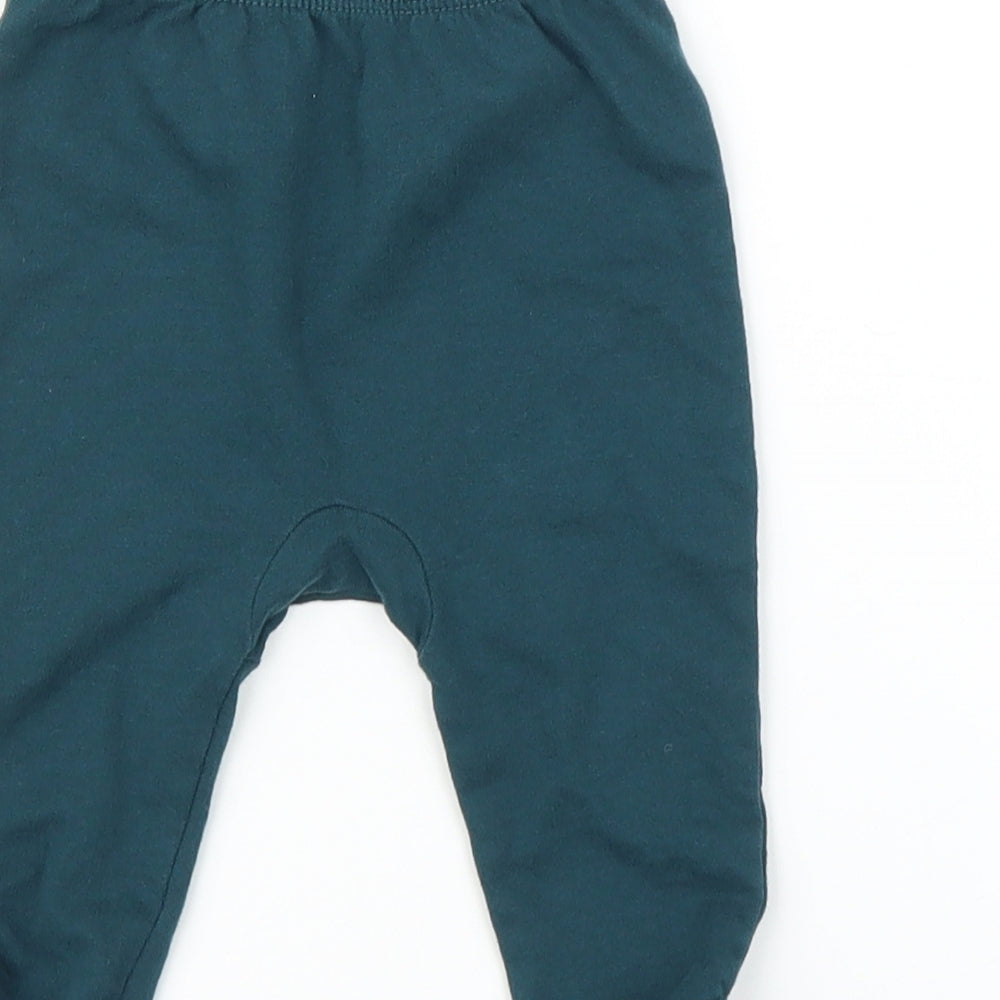 TU Baby Green Cropped Leggings Size 3-6 Months