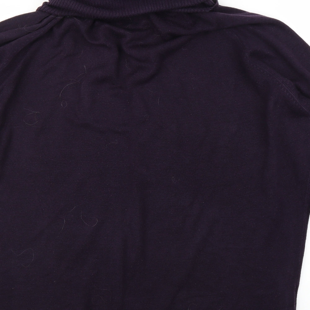 F&F Womens Purple Pullover Jumper Size 14