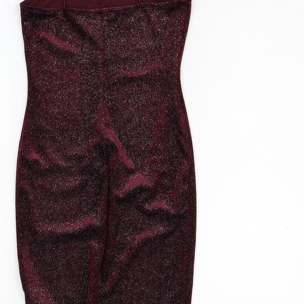 New Look Womens Pink Fit & Flare Size 8