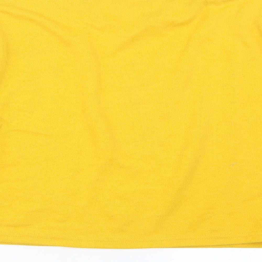 Primark Womens Yellow Pullover Jumper Size 6