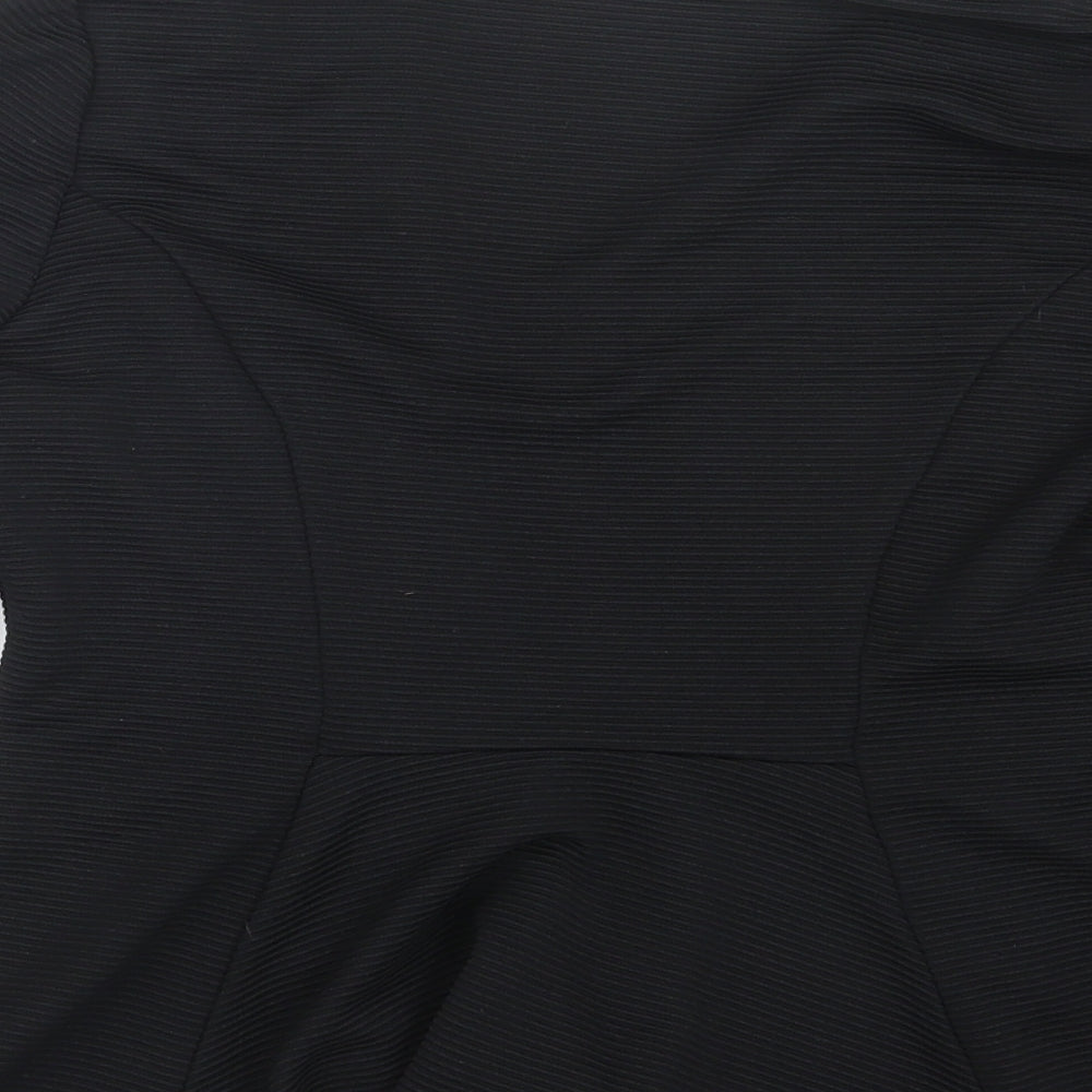 Amphora Womens Black Jacket Size 12