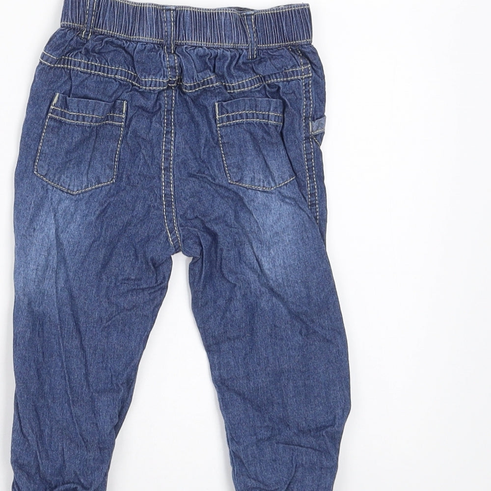 George Baby Blue Denim Jeans Size 6-9 Months
