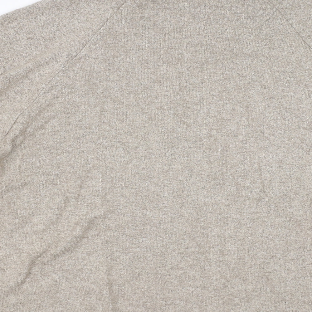 H&M Womens Beige Pullover Jumper Size M