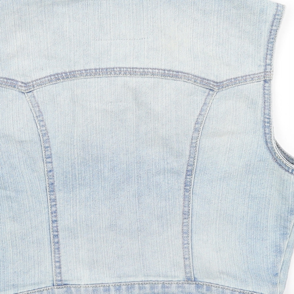 Internacionale Womens Blue Jacket Size 8