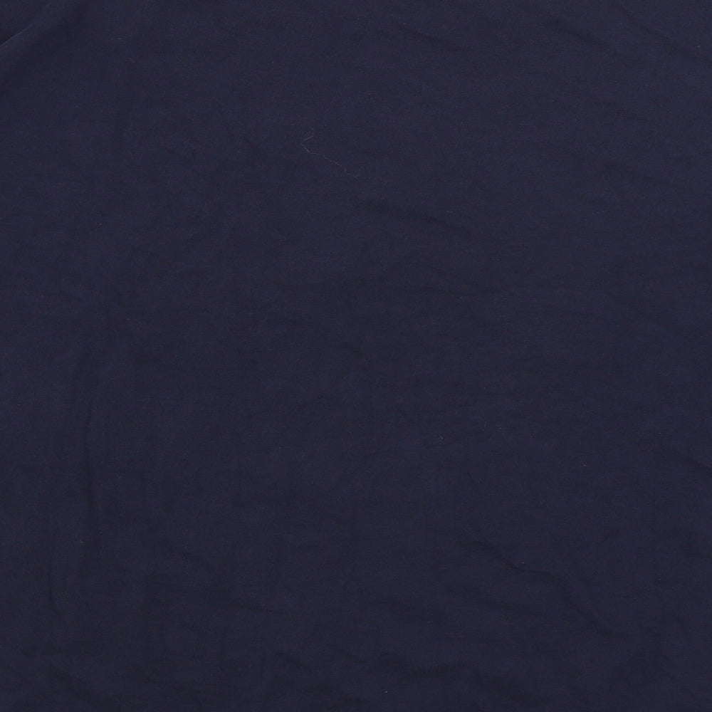 H&M Womens Blue Pullover Jumper Size L - Cozy