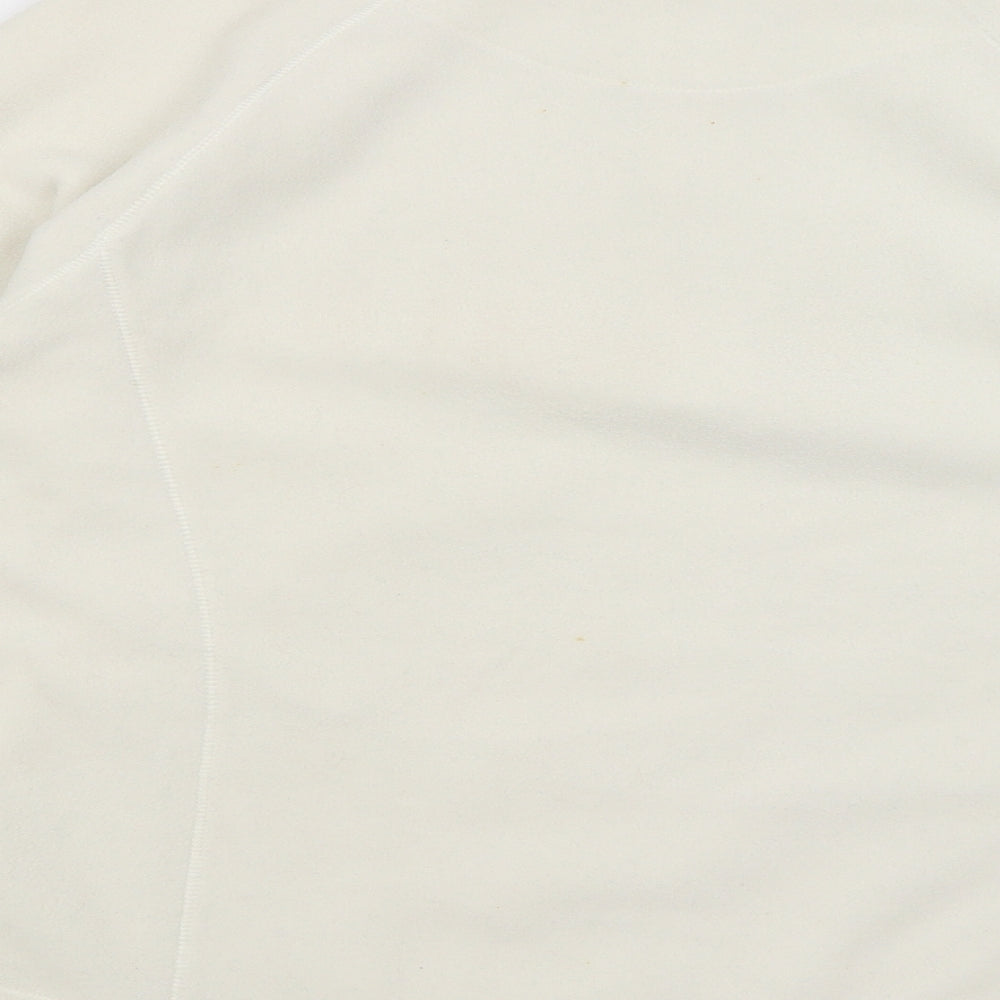 Campagnolo Womens White Pullover Jumper Size 12