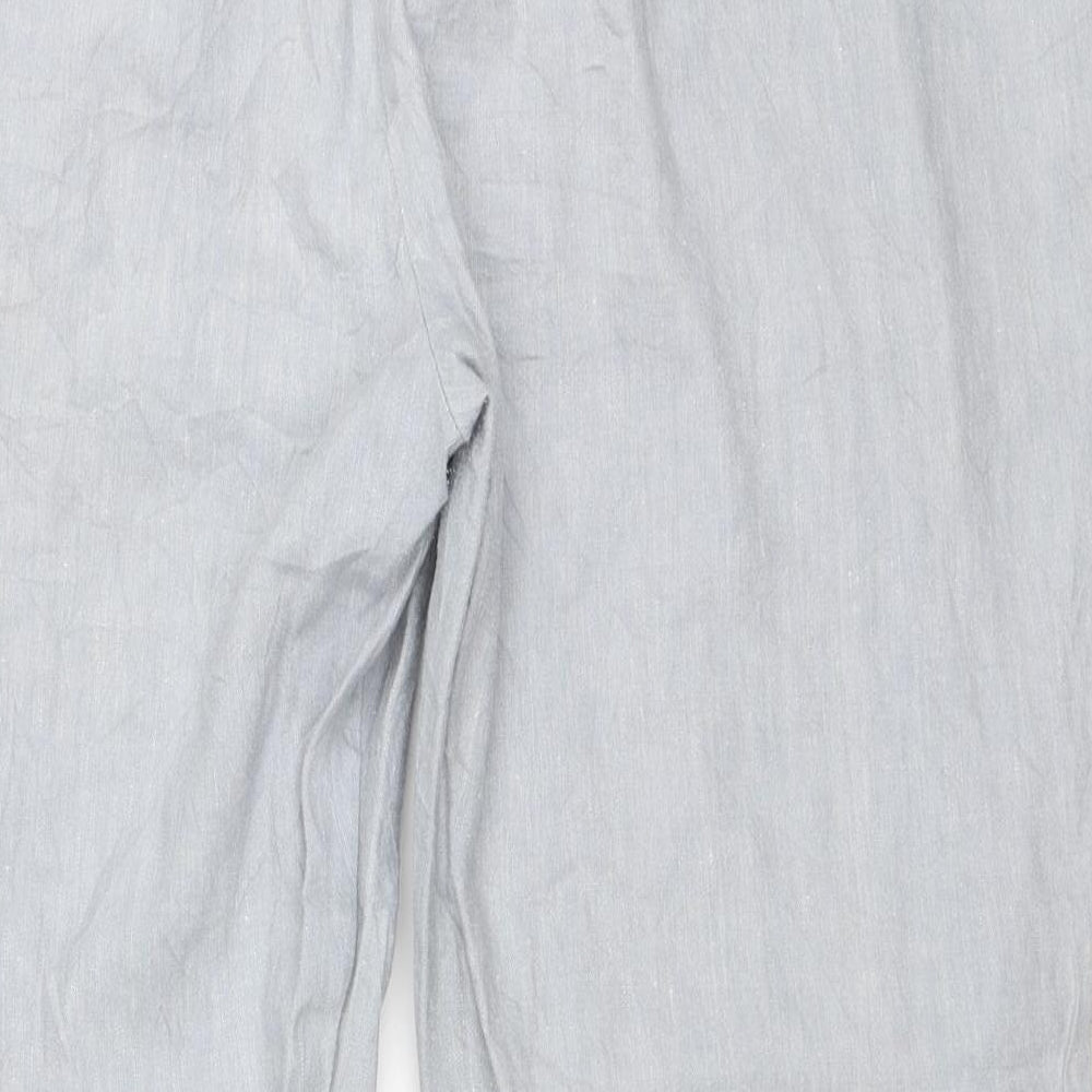 Phase Eight Womens Grey Trousers Size 18 L27 in