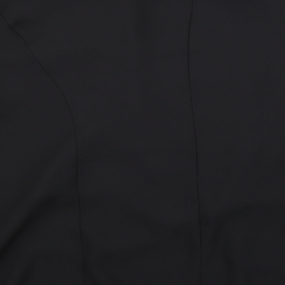 unlimited Womens Black Cardigan Jumper Size 4