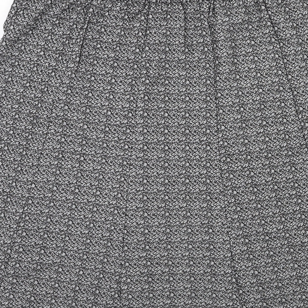 Autonomy Womens Grey A-Line Skirt Size 16