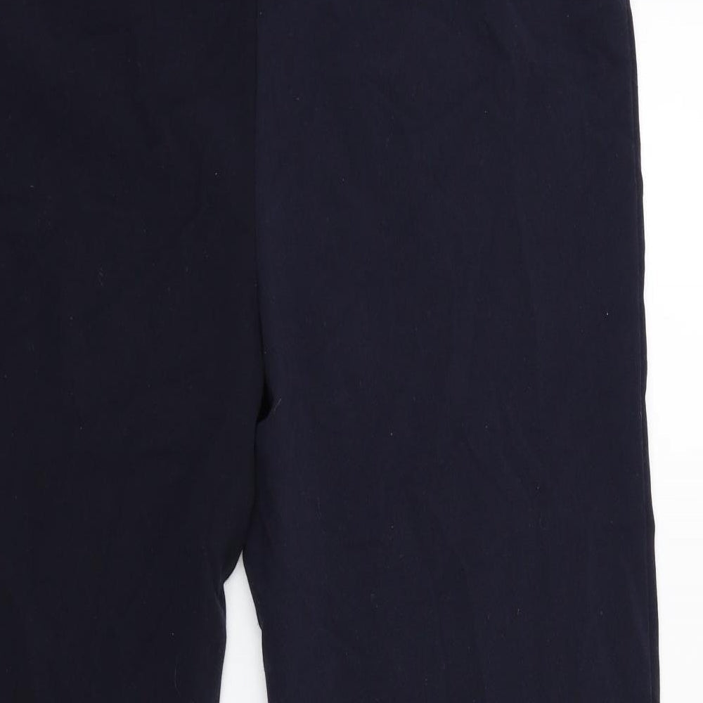 ISLE Womens Blue Trousers Size 14 L27 in