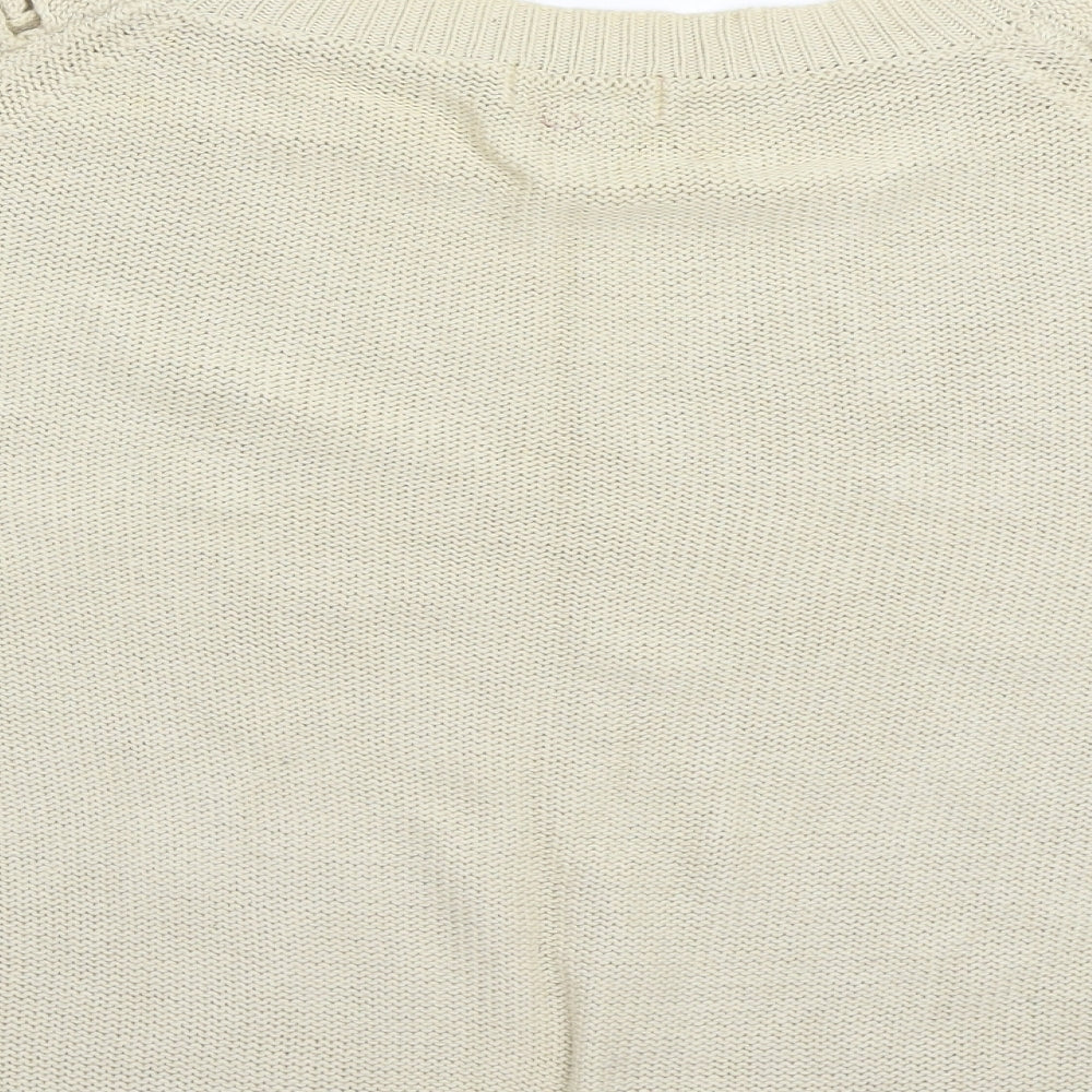 Love 21 Womens Beige Pullover Jumper Size L