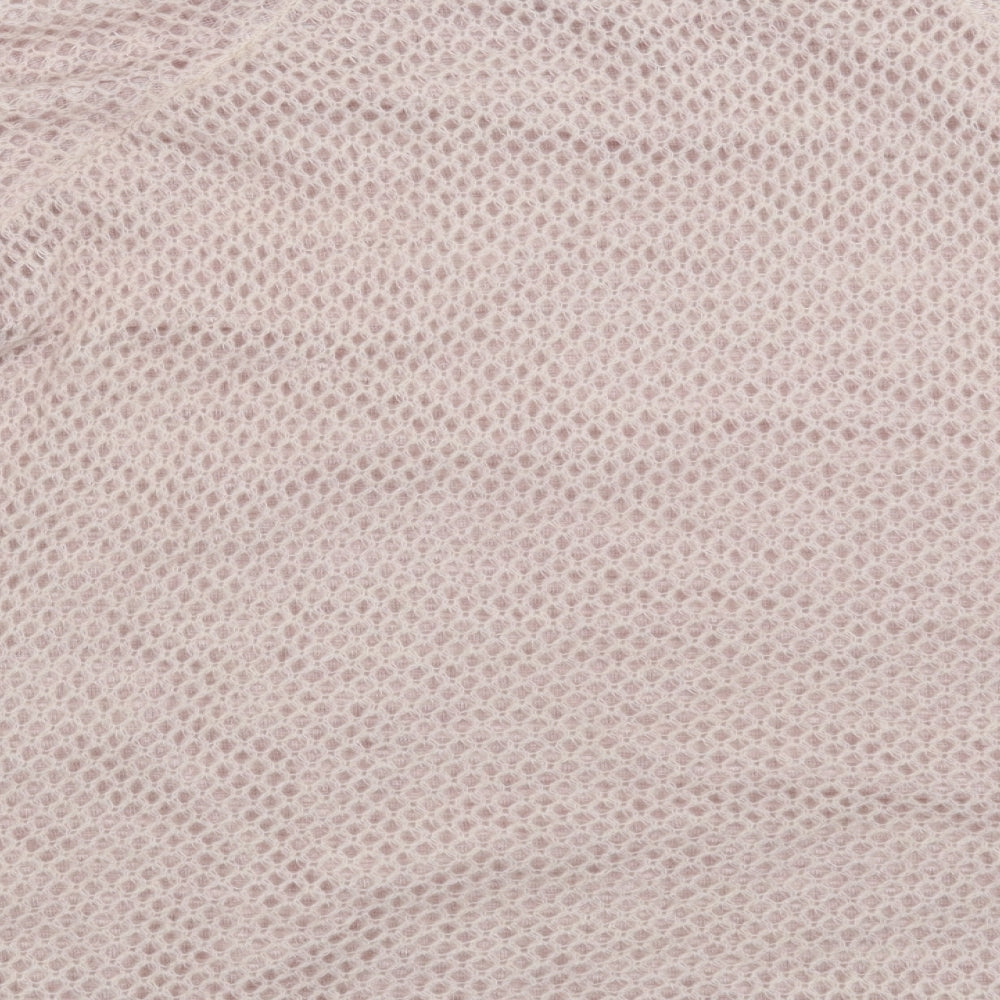 Preworn Womens Pink Knit Pullover Jumper Size 20