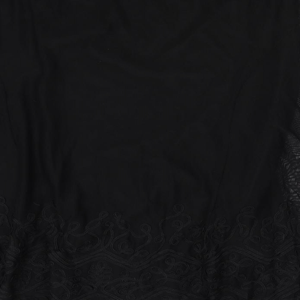 Windmoor Womens Black Flare Skirt Size M