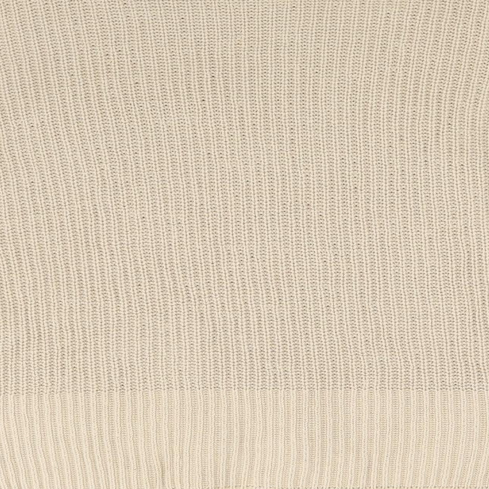 Miss Selfridge Womens Beige Knit Pullover Jumper Size 12