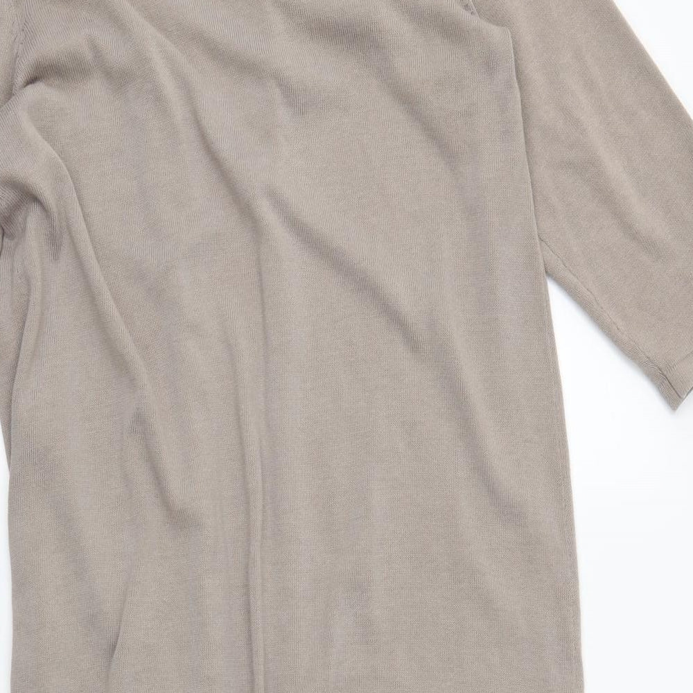 bpc selection Womens Beige Wrap Jumper Size M
