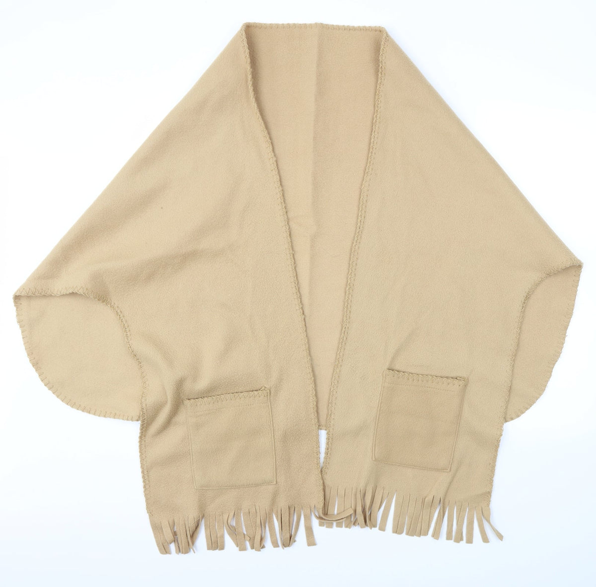 Preworn Womens Beige Shawl/Wrap