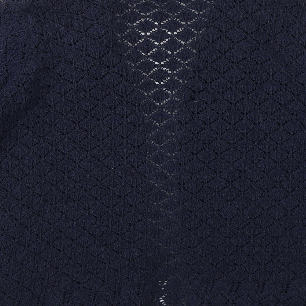Autonomy Womens Blue Shrug Jumper Size M