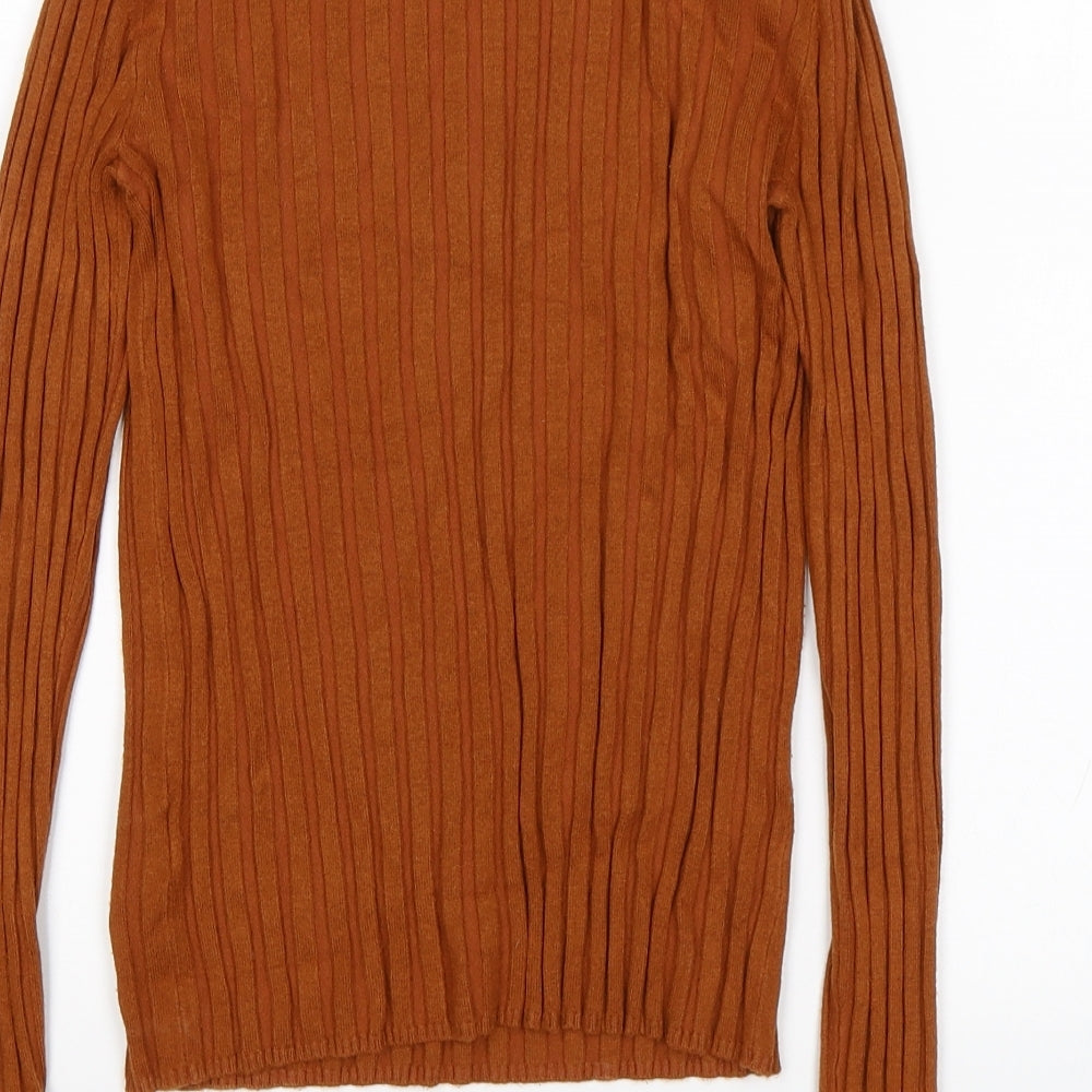 New Look Womens Brown Pullover Jumper Size 8