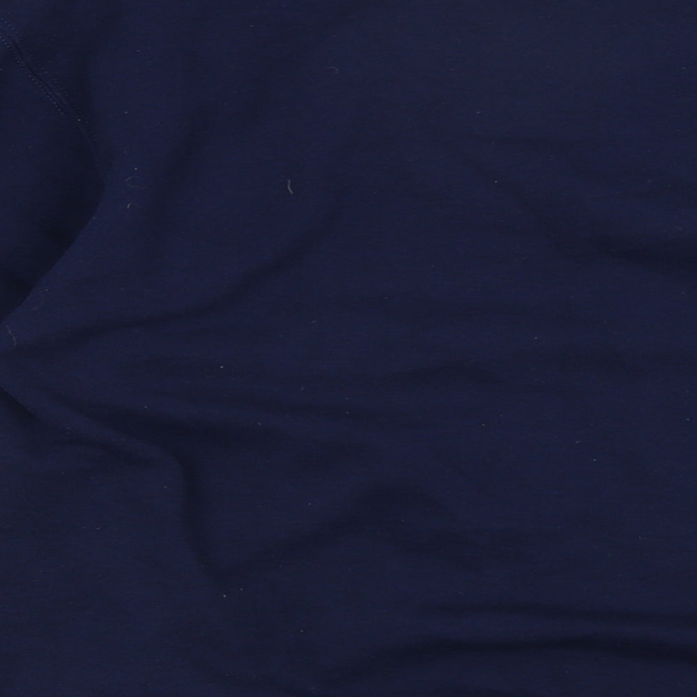JERZEES Mens Blue Pullover Jumper Size L