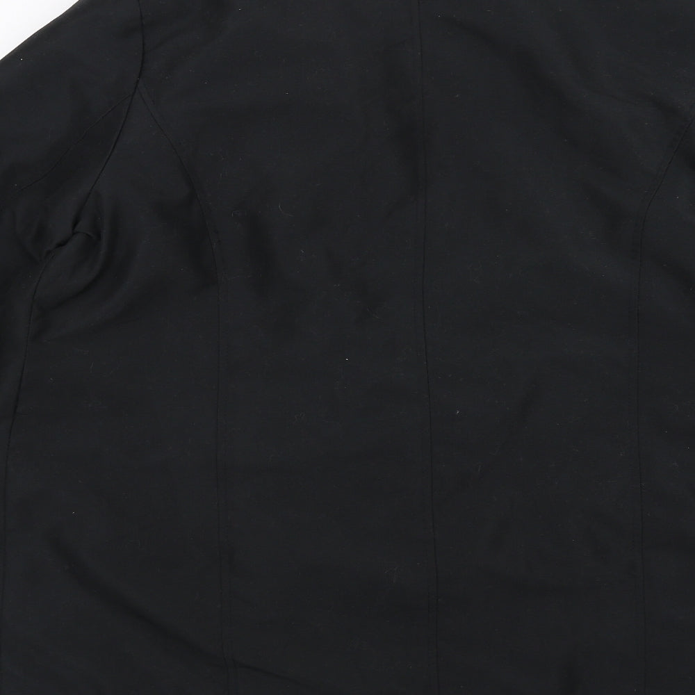 Being Casual Womens Black Jacket Size 12