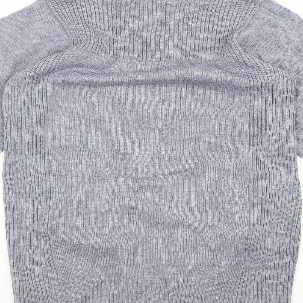 Monsoon Womens Grey Pullover Jumper Size 12