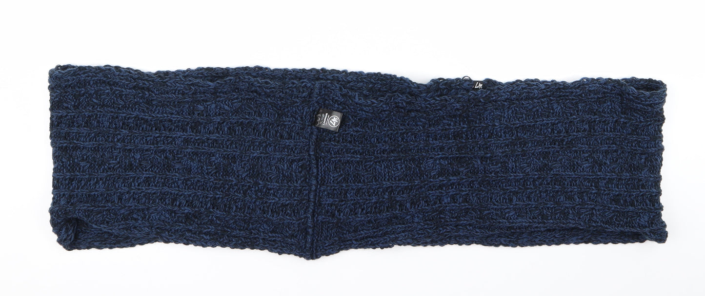 Preworn Unisex Blue Scarf