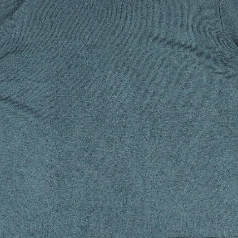 Marks & Spencer Womens Blue Pullover Jumper Size 14